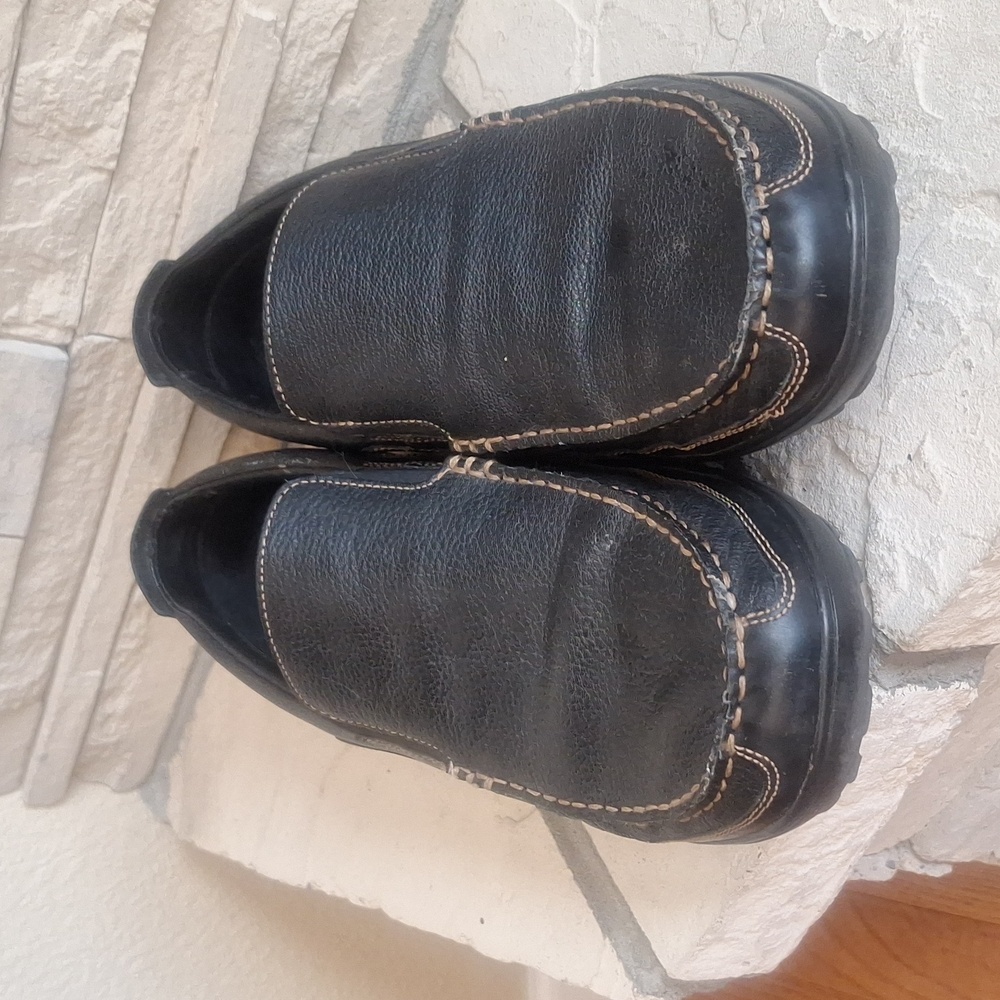 Cole hann size 14 black loafers